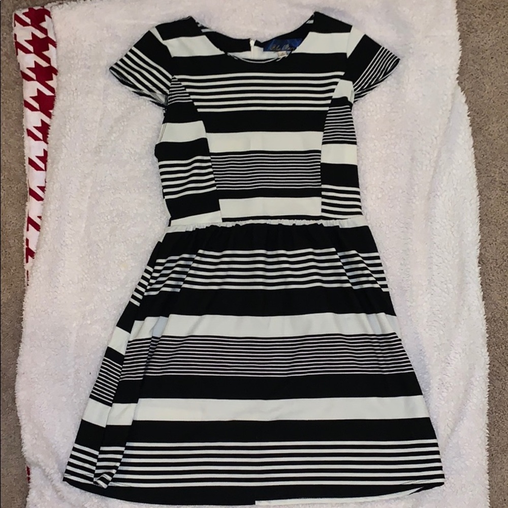 Black and White Dress